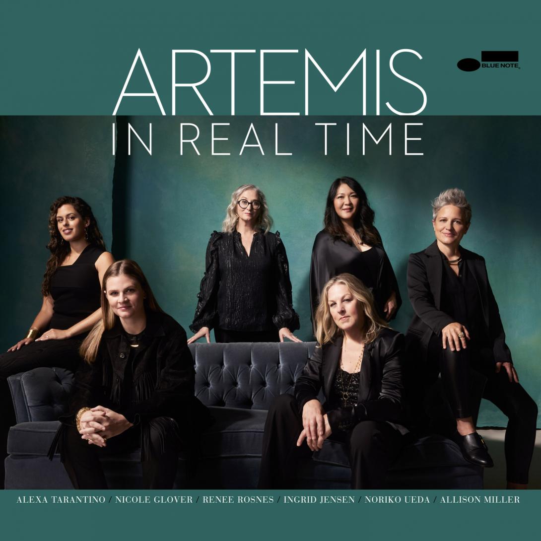 Album cover art for the Artemis album "In Real Time"